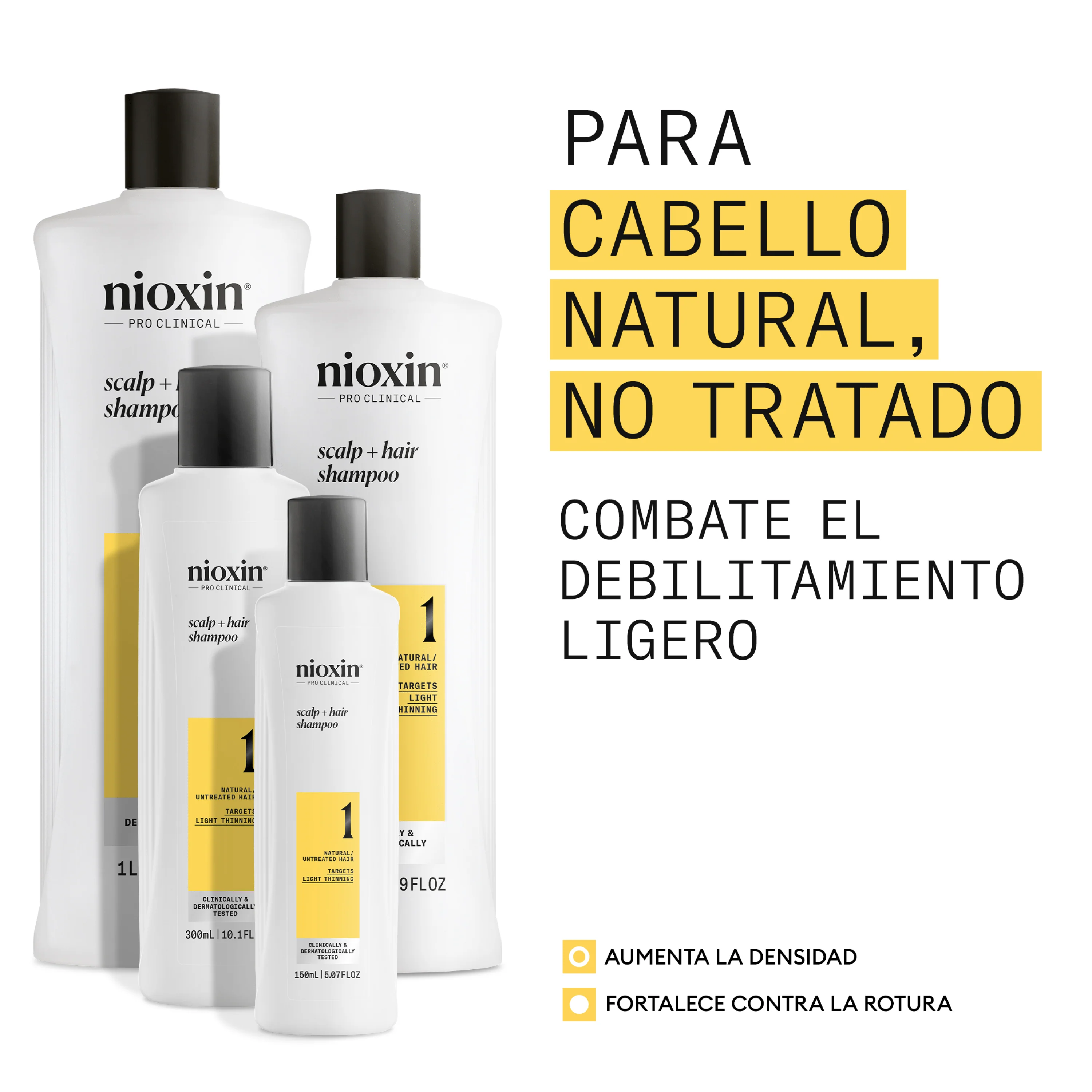 SYSTEM 1 CLEANSER Champú Step 1 Cabello Natural 1000ml - Image 3